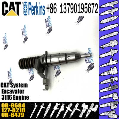 Diesel Fuel Injector 127-8218 1278218 0R-8684 0R8684 for CAT 3116 3126 Engine Excavator