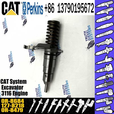Diesel Fuel Injector 127-8218 1278218 0R-8684 0R8684 for CAT 3116 3126 Engine Excavator