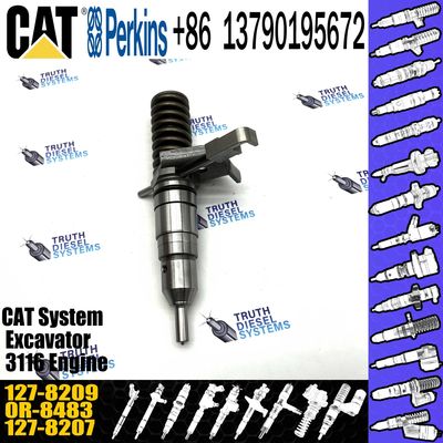 diesel fuel injector 127 8209 nozzle fuel injector 127-8209 for diesel engine 3114/3116/3126