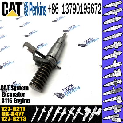 diesel fuel injector 127 8211 nozzle fuel injector 127-8211 for diesel engine 3114/3116/3126
