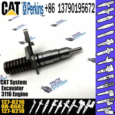 Diesel Engine Fuel Injector Excavator Accessories Diesel Motor Parts 127-8216 for Caterpillar CAT 120H 322C 325B 928G