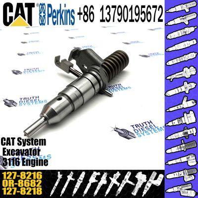Diesel Engine Fuel Injector Excavator Accessories Diesel Motor Parts 127-8216 for Caterpillar CAT 120H 322C 325B 928G