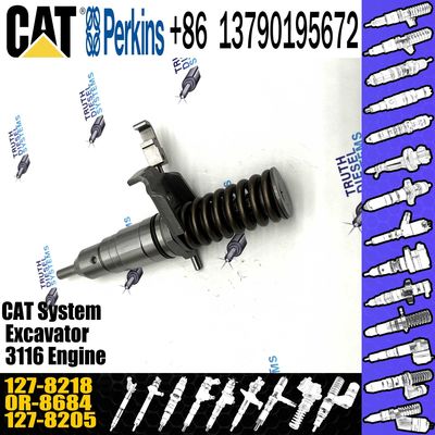 Diesel Fuel Injector 127-8218 1278218 0R-8684 0R8684 for CAT 3116 3126 Engine Excavator