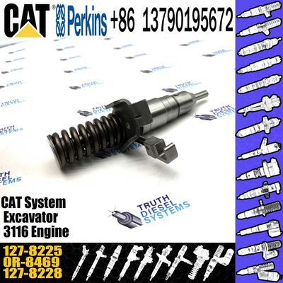 Common rail diesel fuel injector 127 8225 nozzle fuel injector 127-8225 for diesel engine 3114/3116/3126