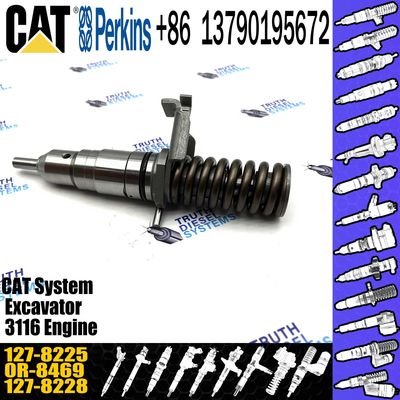 Common rail diesel fuel injector 127 8225 nozzle fuel injector 127-8225 for diesel engine 3114/3116/3126