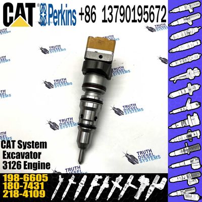 CAT diesel engine injector common rail diesel fuel injector 198-6605 1986605for CAT 325C E325C series