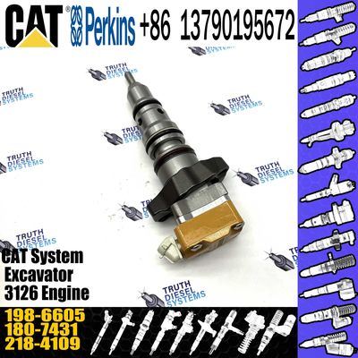 CAT diesel engine injector common rail diesel fuel injector 198-6605 1986605for CAT 325C E325C series