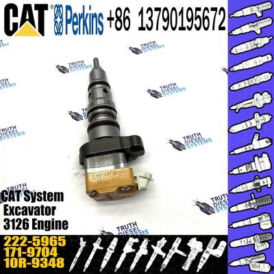 Diesel Engine Fuel Injector 10R-9348 Fuel Injector 2225965 222-5965 For CAT 3126E 3126B Engine