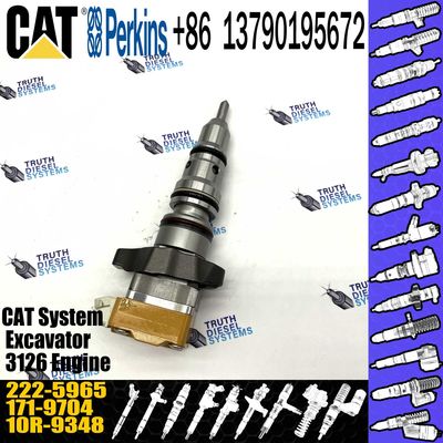 Diesel Engine Fuel Injector 10R-9348 Fuel Injector 2225965 222-5965 For CAT 3126E 3126B Engine