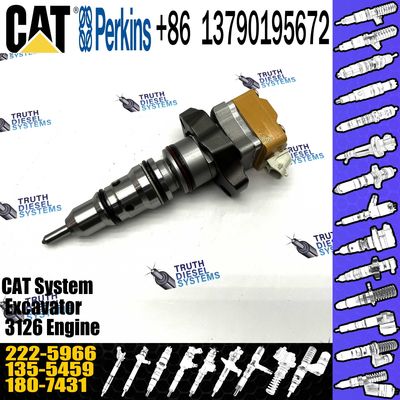 Diesel engine fuel injector 222-5966 2225966 diesel injector assembly fuel injection spare parts 222-5966