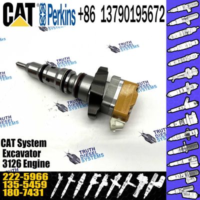 Diesel engine fuel injector 222-5966 2225966 diesel injector assembly fuel injection spare parts 222-5966