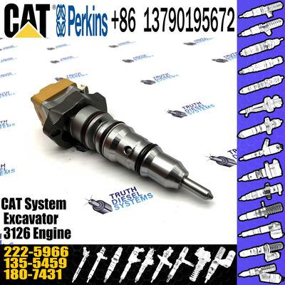 Diesel engine fuel injector 222-5966 2225966 diesel injector assembly fuel injection spare parts 222-5966