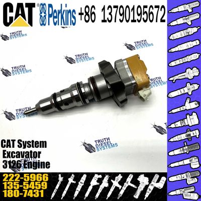 Diesel engine fuel injector 222-5966 2225966 diesel injector assembly fuel injection spare parts 222-5966
