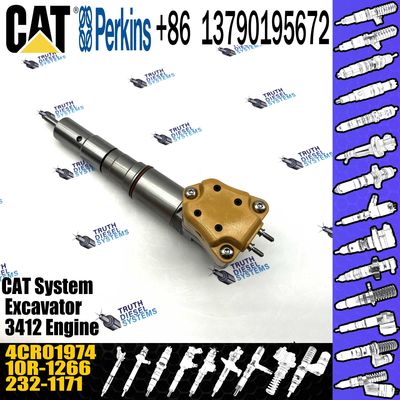Diesel Common Rail Injector 4CR01974 2321171 For Caterpilliar 3412E Engine D9R 10R-1267