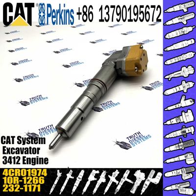 Diesel Common Rail Injector 4CR01974 2321171 For Caterpilliar 3412E Engine D9R 10R-1267