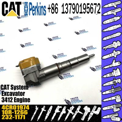 Diesel Common Rail Injector 4CR01974 2321171 For Caterpilliar 3412E Engine D9R 10R-1267