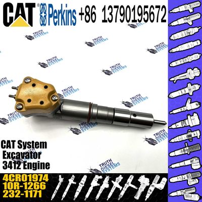 Diesel Common Rail Injector 4CR01974 2321171 For Caterpilliar 3412E Engine D9R 10R-1267