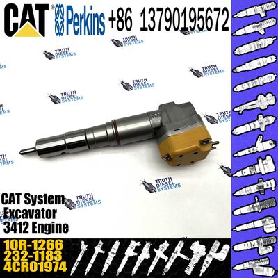 Diesel Fuel Injector 232-1183 10R-1266 For Caterpillar Enhine-industrial 3412E Excavator 5110B