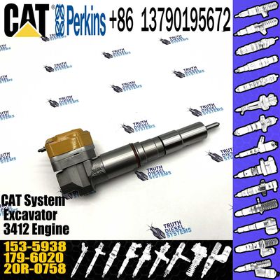 Diesel pump nozzle assembly common rail injector 1535938 153 5938 153-5938 for diesel engine