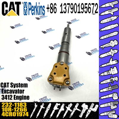 Diesel Common Rail Fuel Injector 232-1171 Rebuild Spare Parts Injection Nozzle 10R-1267 232-1183 232-1171