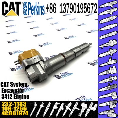 Diesel Common Rail Fuel Injector 232-1171 Rebuild Spare Parts Injection Nozzle 10R-1267 232-1183 232-1171