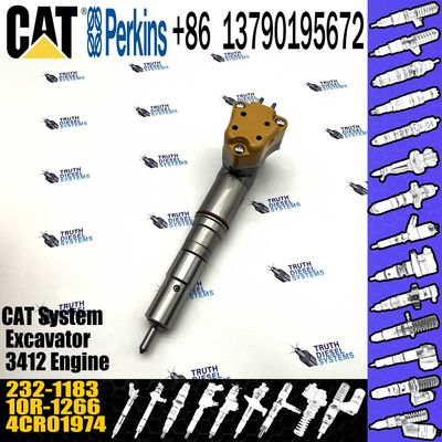 Diesel Common Rail Fuel Injector 232-1171 Rebuild Spare Parts Injection Nozzle 10R-1267 232-1183 232-1171
