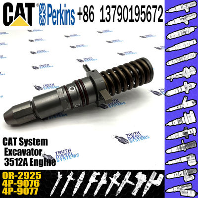Diesel 4P9077 3512/3516/3508 Engine Injector 4P-9077 0R-2925 For Cater-pillar Common Rail