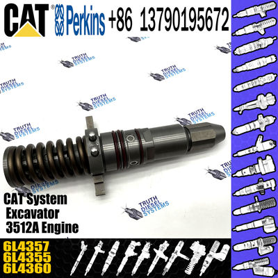 Diesel engine parts fuel injector 6L4357 6L4355 6L4360 CAT injector engine injector