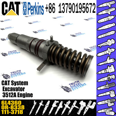 3512A Diesel injector Excavator parts 6L4360 3516 injectors 6L4360 cat 3512 injector assembly