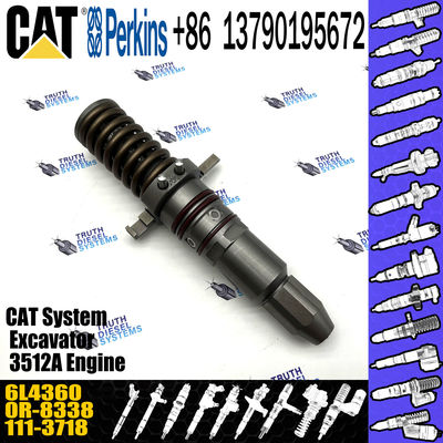 3512A Diesel injector Excavator parts 6L4360 3516 injectors 6L4360 cat 3512 injector assembly