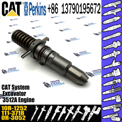Diesel Fuel Injector 111-3718 0R-8338 224-9090 10R-1252 For Engine 3508/3512/3516