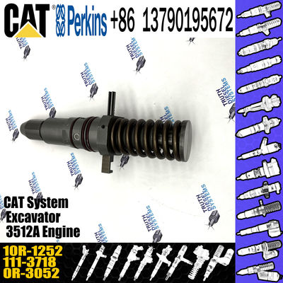 Diesel Fuel Injector 111-3718 0R-8338 224-9090 10R-1252 For Engine 3508/3512/3516