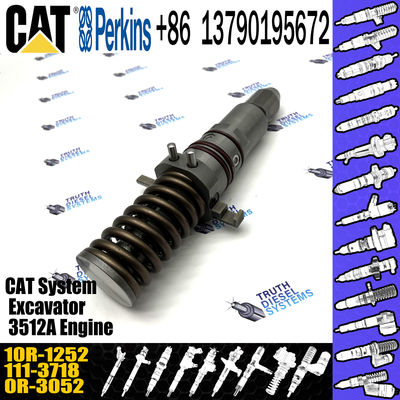 Diesel Fuel Injector 111-3718 0R-8338 224-9090 10R-1252 For Engine 3508/3512/3516