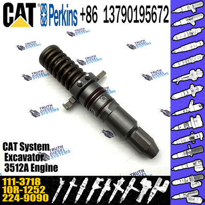 Common Rail Diesel Fuel Injector 111-3718 1113718 0R-8338 For CAT Engine 3508/3512/3516