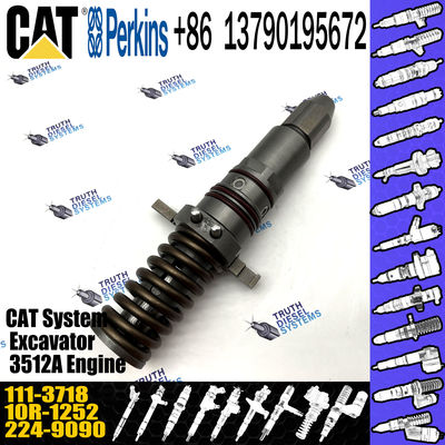 Common Rail Diesel Fuel Injector 111-3718 1113718 0R-8338 For CAT Engine 3508/3512/3516