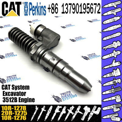 Diesel Fuel Injector 250-1304 2501304 10R-1278 10R1278 For CAT 3508B 3512B 3516B