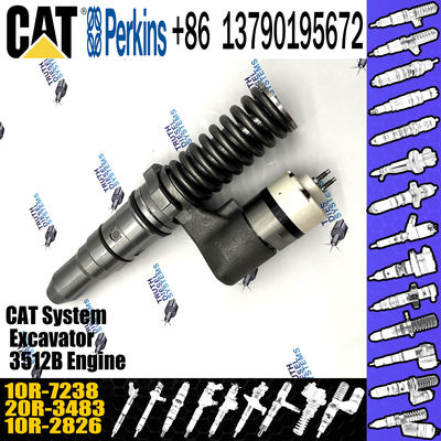 Common Rail Fuel Injector 246-1854 2461854 10R-7238 For CAT 3508C 3512C