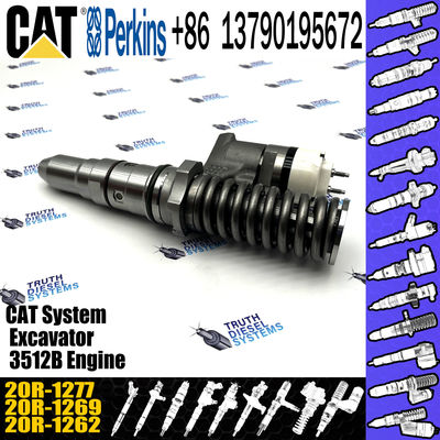 common rail injector 392-0216 3920216 20R-1277 for Caterpillar Engine 3512B 3512C 3516C