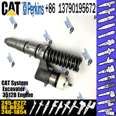 Diesel Fuel Injector 245-8272 2458272 10R-8795 10R8795 For CAT 3512C Engine Industrial