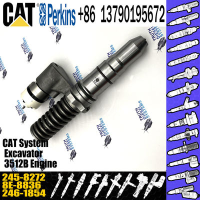 Diesel Fuel Injector 245-8272 2458272 10R-8795 10R8795 For CAT 3512C Engine Industrial
