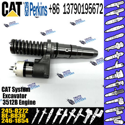 Diesel Fuel Injector 245-8272 2458272 10R-8795 10R8795 For CAT 3512C Engine Industrial