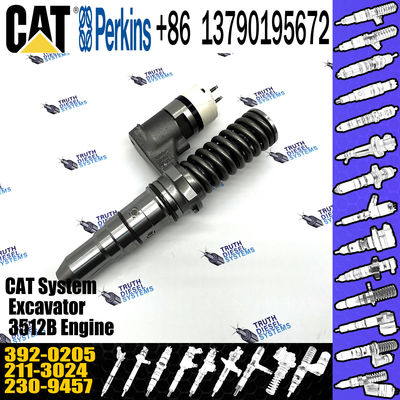 Diesel Fuel Injector 386-1752 386-1766 392-0205 FOR Caterpillar Engine 3508B/3512B/3516B