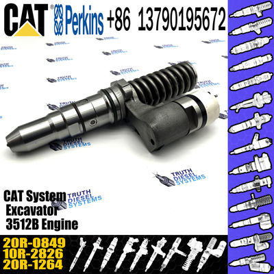 Diesel Fuel Injector Assembly 250-1312 392-0225 20R-0849 20R-1269 392-0216 20R-1265 for C-at 3512C Engine