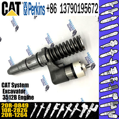 Diesel Fuel Injector Assembly 250-1312 392-0225 20R-0849 20R-1269 392-0216 20R-1265 for C-at 3512C Engine