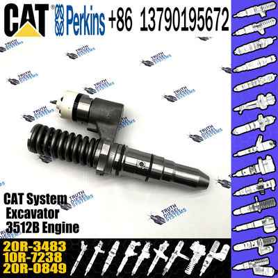 Diesel Common Rail Fuel Injector Assembly 20R3483 20R-3483 in stock 20R-3483s