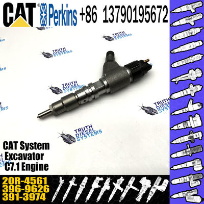 396-9626 Hot sale fuel common rail injector 0445120382 20R-4561 for Caterpillar Engine C7.1