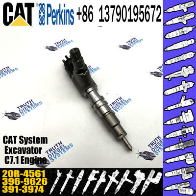 396-9626 Hot sale fuel common rail injector 0445120382 20R-4561 for Caterpillar Engine C7.1
