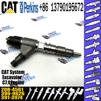 396-9626 Hot sale fuel common rail injector 0445120382 20R-4561 for Caterpillar Engine C7.1