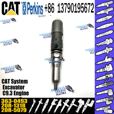 Diesel Common Fuel Rail Engine Injector 363-0493 For CAT C9.3 Excavator 336E 336E L 336E LN 568 FM 568 FM LL
