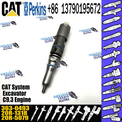 Diesel Common Fuel Rail Engine Injector 363-0493 For CAT C9.3 Excavator 336E 336E L 336E LN 568 FM 568 FM LL